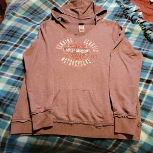 Harley Davidson light sweatshirt